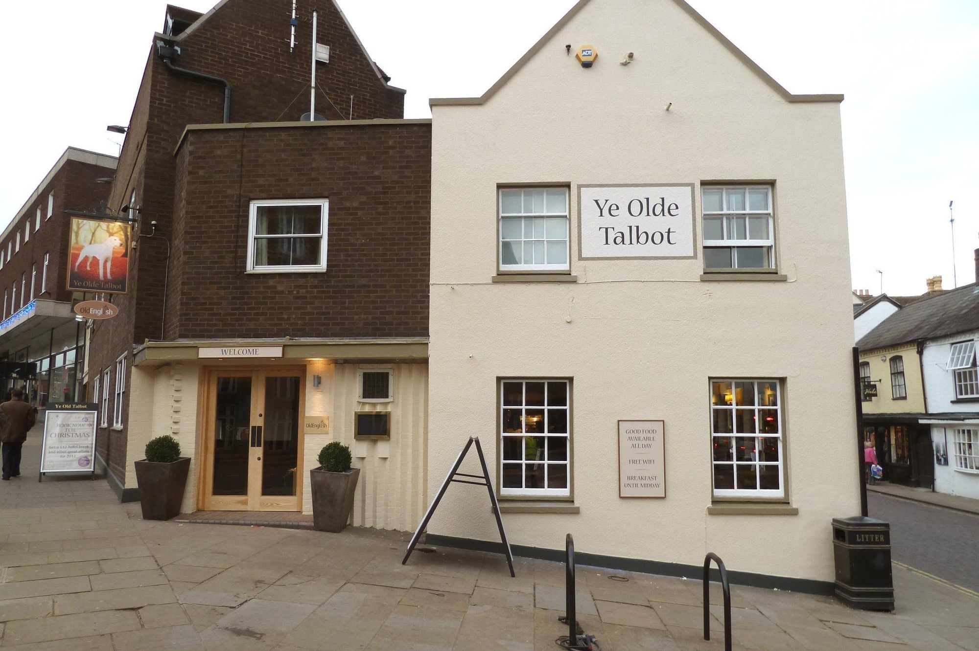 Ye Olde Talbot Hotel By Greene King Inns Worcester Exterior foto